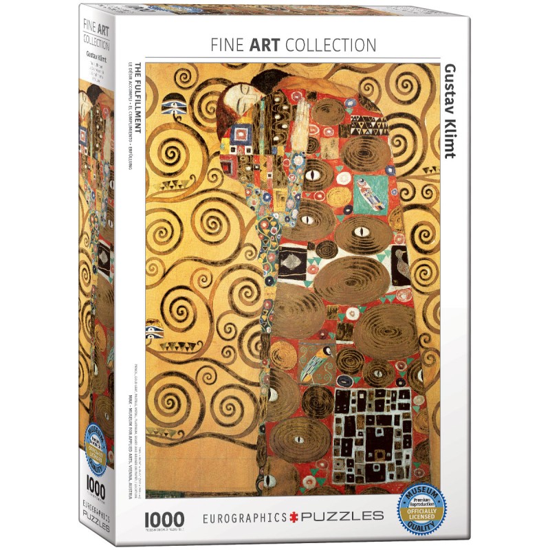 Puzzle 1000 pièces : L'arbre de vie - Gustav Klimt