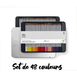 Boîte de crayons de couleurs aquarellables Winsor Newton