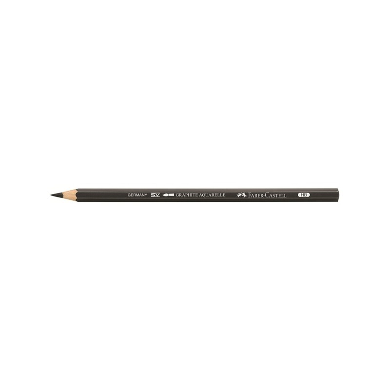 Crayon graphite aquarelle