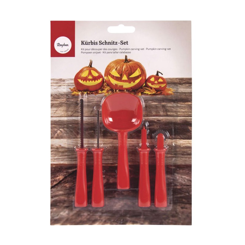 Kit pour découper les courges d'Halloween