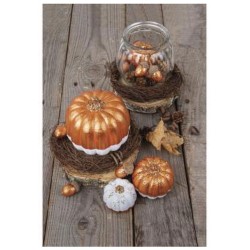 Citrouille en polystyrène ø10cm