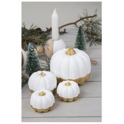 Citrouille en polystyrène ø10cm