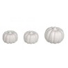 Lot de 3 courges en polystyrène assorties