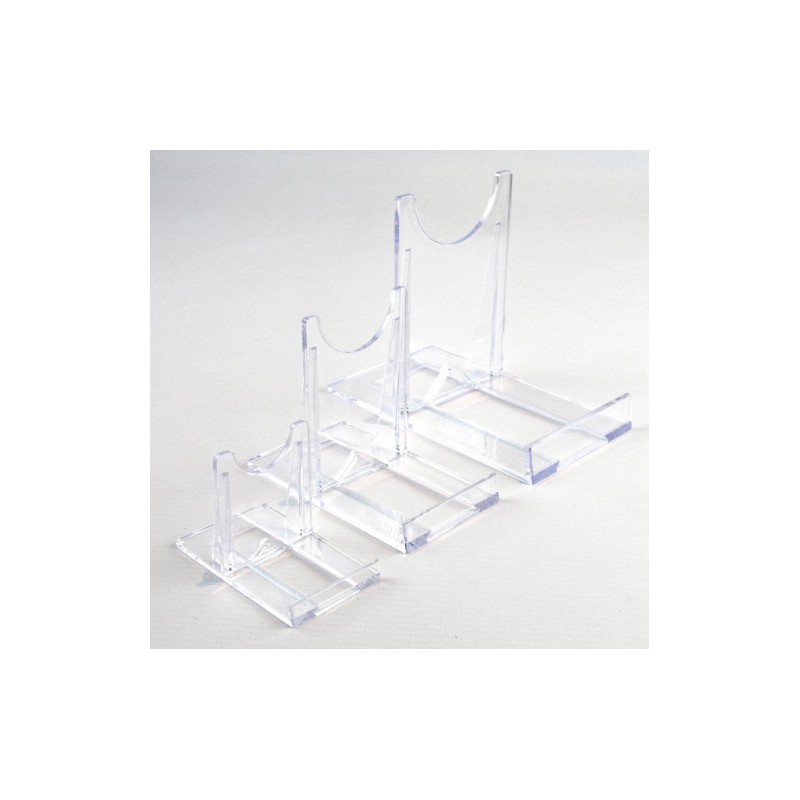 Supports de présentation adjustables en plexiglas