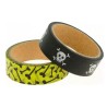 Masking tape 15mm x5m 2 rouleaux - Halloween Têtes de mort