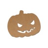 Silhouette MDF à peindre - Halloween citrouille 15cm