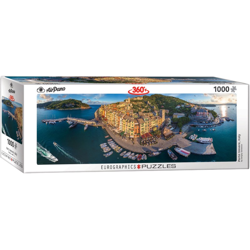 Puzzle 1000 pièces - Panoramique Porto Venere, Italie