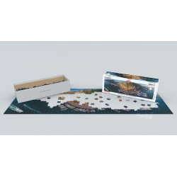 Puzzle 1000 pièces - Panoramique Porto Venere, Italie