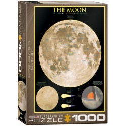 Puzzle 1000 pièces - La Lune