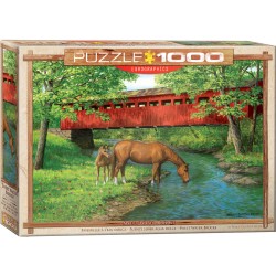 Puzzle 1000 pièces - Passerelle à l'eau douce
