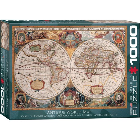 Puzzle Carte du Monde Oak