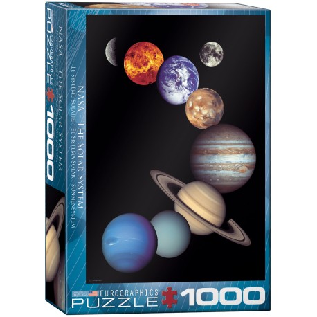 Puzzle 1000 pièces - Le système solaire