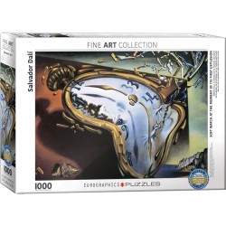 Puzzle 1000 pièces - Montre molle au moment de sa première explosion, de Dali