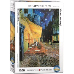 Puzzle 1000 pièces - Café de nuit de Van Gogh