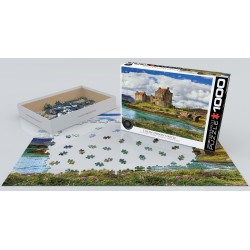 Puzzle 1000 pièces - Château d'Eilean Donan, Ecosse