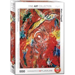 Puzzle 1000 pièces - Le triomphe de la musique de Chagall