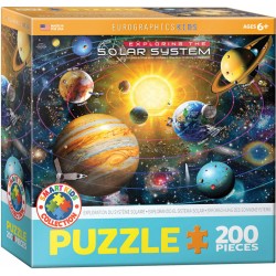 Puzzle 200 pièces - Exploration du système solaire