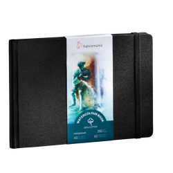 Livre aquarelle 100% coton Watercolor Book 250g/m², 30 fls reliées