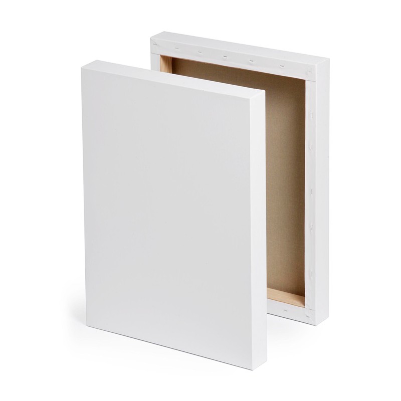 Châssies 3D entoilés en toile de coton à grain moyen