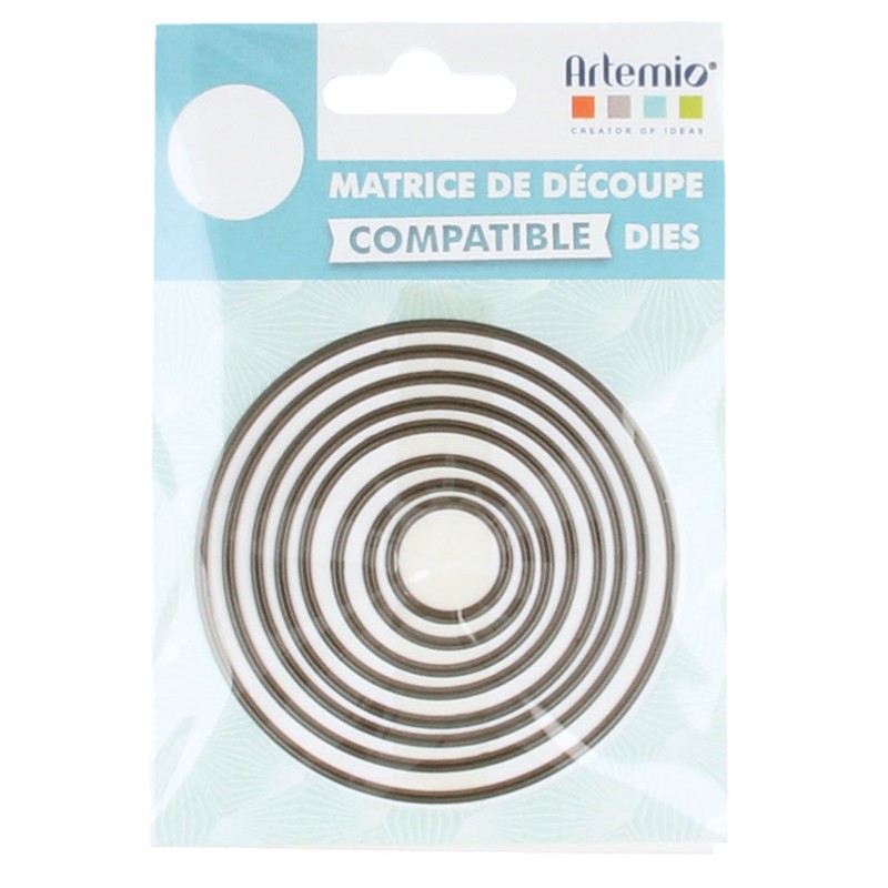 Set matrice de découpe compatible - Cercles