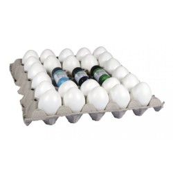 Kit de 24 oeufs à marbrer, tons froids