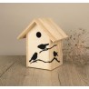 Kit Nichoir en bois 25x19x14 cm