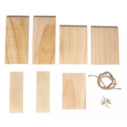 Kit DIY - Mangeoire à oiseaux 25x19,5x9,8cm