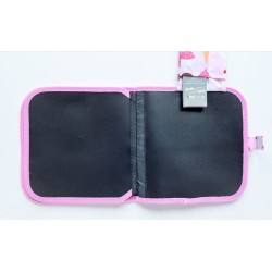 Carnet ardoise réutilisable 20x20cm + 4 crayons - Crème glaçée