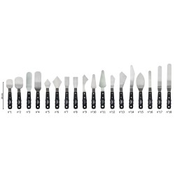 Couteau à peindre à large lame Free Style Liquitex