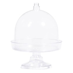 Mini-étagères en plastique avec cloches x6pcs