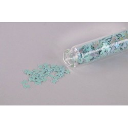 Flacons de paillettes Fleurs et papillons ø0,9cm x5pcs