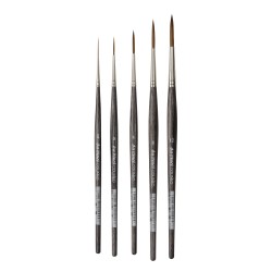 Pinceau traînard Colinéo en martre de kolinsky synthétique, série 1222