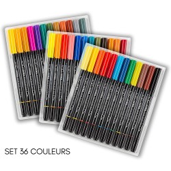 Etuis feutres-pinceaux Aqua Brush Duo