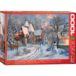 Puzzle 1000 pièces - Chalet de Noël, de Dominic Davison