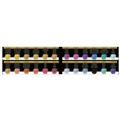 Boîte métal de 24 couleurs aquarelle Finetec