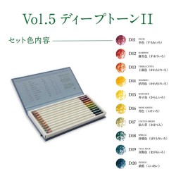 Coffret crayons de couleur Irojiten x30 pcs - Woodlands