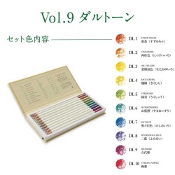 Coffret crayons de couleur Irojiten x30 pcs - Seascape