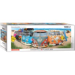 Puzzle 1000 pièces - Panoramique Kombi VW