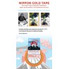 Rubans papier de riz adhésif Nippon Gold Tape, rouleau de 50 m