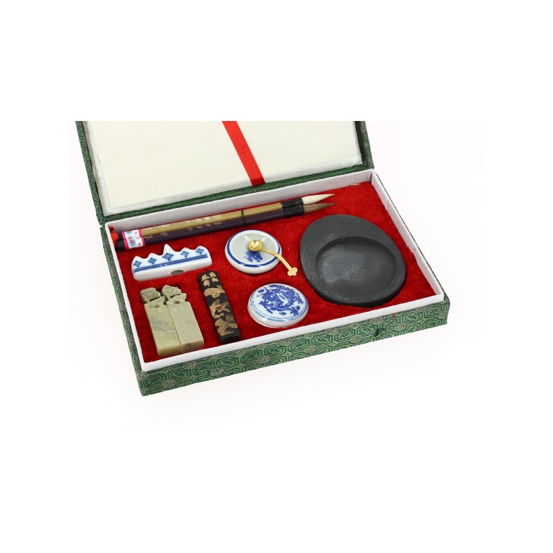 Coffret de calligraphie chinoise x10 pcs