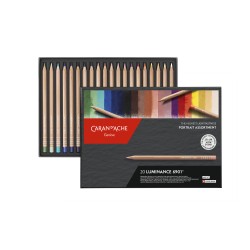 Boite de crayons de couleur permanents Luminance 6901