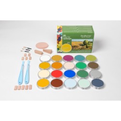 Coffret de 20 PanPastel + accessoires Soft