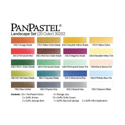 Coffret de 20 PanPastel + accessoires Soft