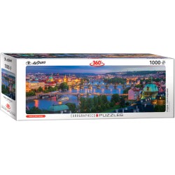 Puzzle 1000 pièces - Panoramique de Pragues