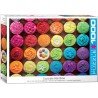 Puzzle 1000 pièces - Cupcake rainbow