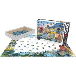 Puzzle 1000 pièces - Montgolfières