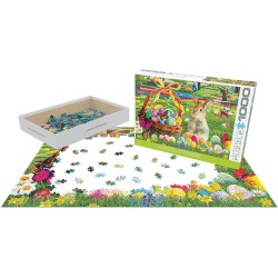 Puzzle 1000 pièces - Jardin de Pâques