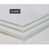 Carton mousse blanc 5 mm