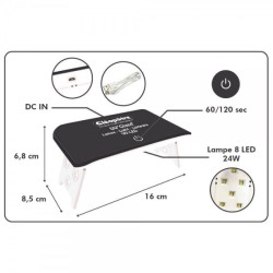 Lampe UV-LED pour résine UV - 24W