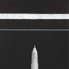 Stylo roller à encre gel blanc Gelly Roll Basic